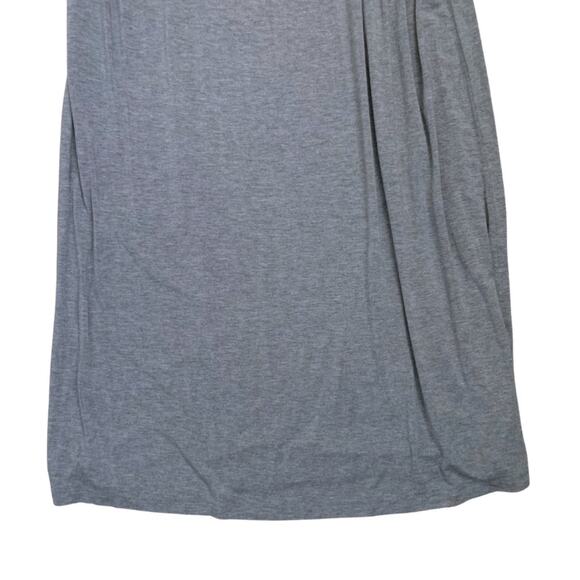 Donna Ricco Casual Gray Long Maxi Dress Size Small Sleeveless Stretch Strappy - Picture 2 of 11